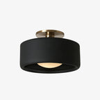Modern Porcelain Semi-Flush Ceiling Light