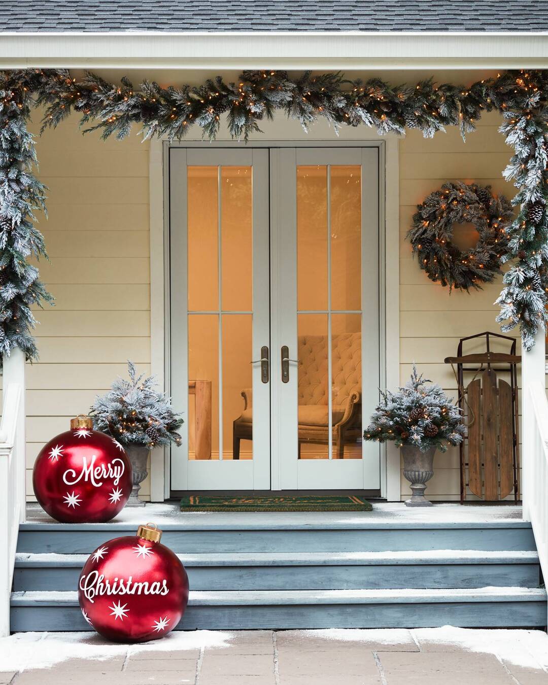 Festive Outdoor Light Sphere
