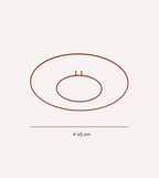 Tulio White LED Ceiling Light – Modern Design with Soft Indirect Illumination