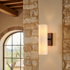 Doran Alabaster Tube Wall Sconce