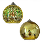 3D Fireworks Glass Dome Pendant Light