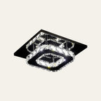 Crystal Flush Ceiling Light