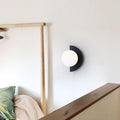 Modern Spherical Glass Wall Sconce