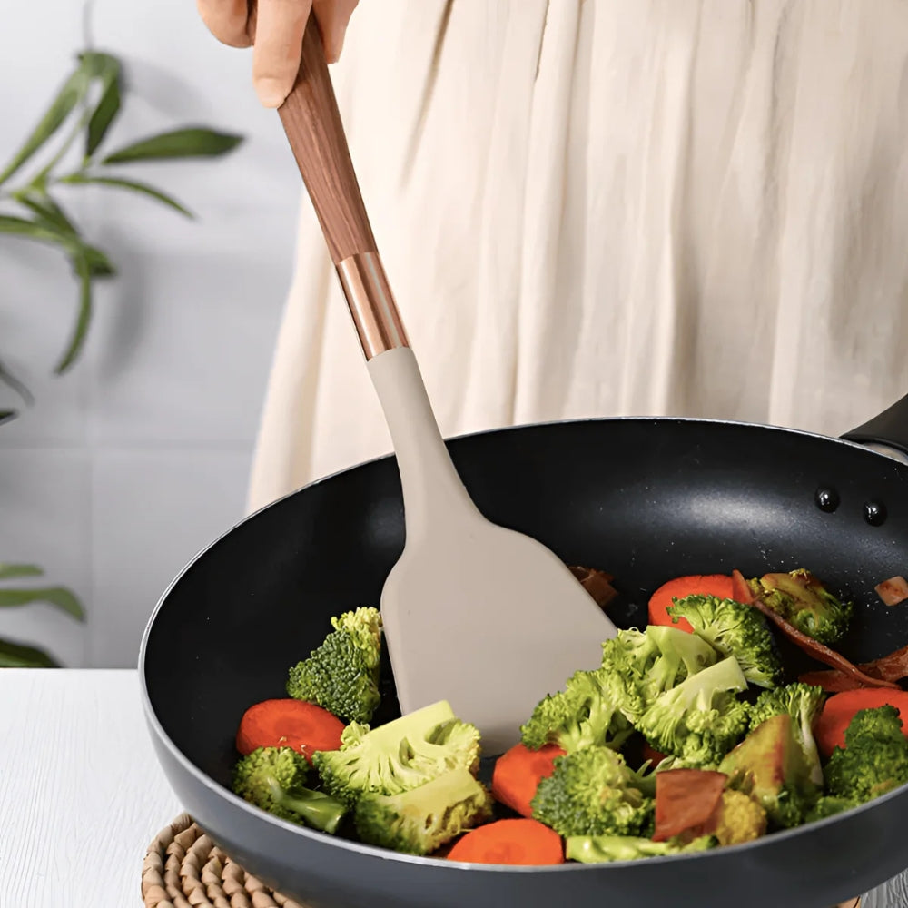 Luxe Silicone Cooking Utensil Set