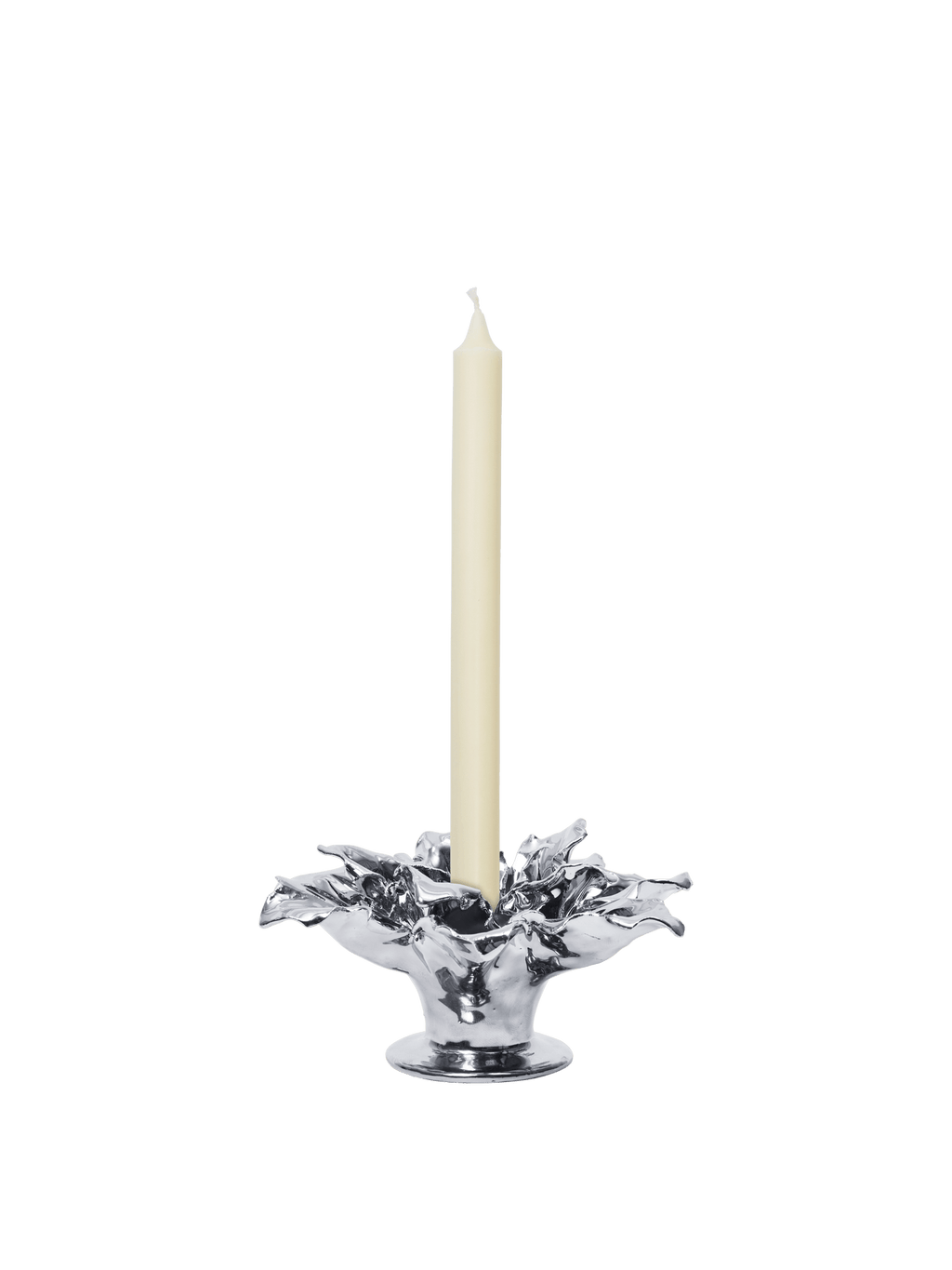 Holly Leaf Candle Holder