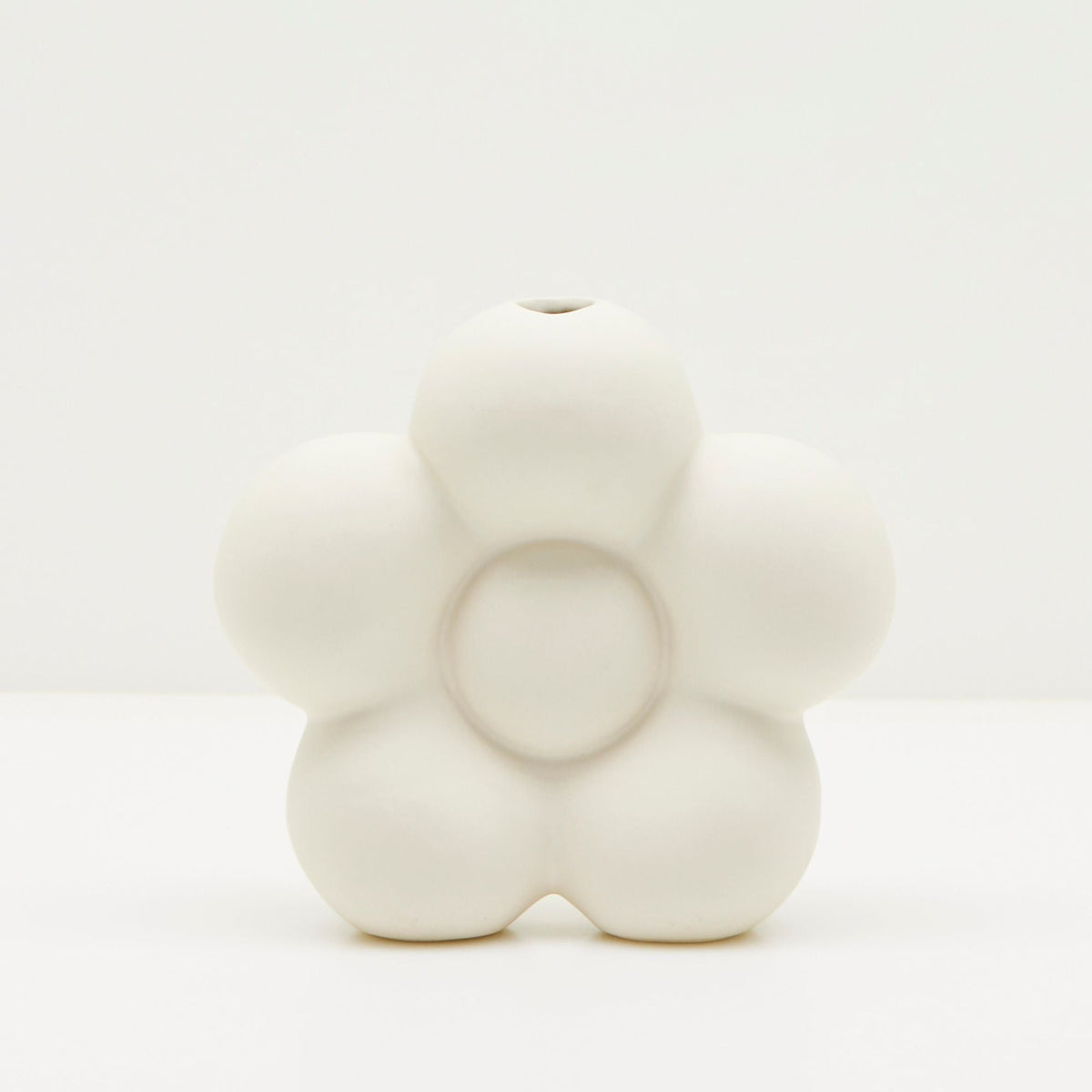Floral Bloom Stoneware Vase