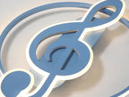 Music Notes LED Ceiling Light