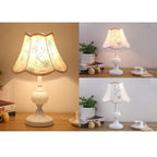 Nordic Floral Glass Table Lamp