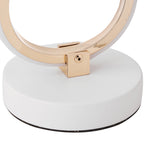 TwistedGlow LED Table Lamp – Contemporary Sculptural Design with Elegant Lighting