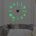 Sculptural Statement Wall Clock