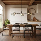 Arlo Branching Bubble Glass Chandelier
