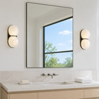 Mirea Double Globe Glass Wall Sconce
