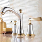 Modern Two Handle Basin Faucet