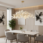 Aurelia Ginkgo Leaf Chandelier