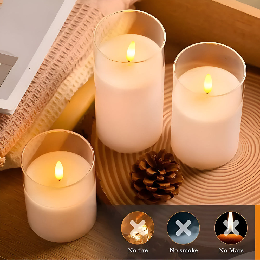 3D Flameless LED Candle