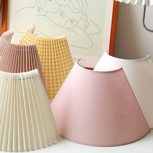 Wood Pleated Semi-Circle Wall Sconce