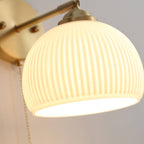 Nordic Striped Glass Wall Sconce