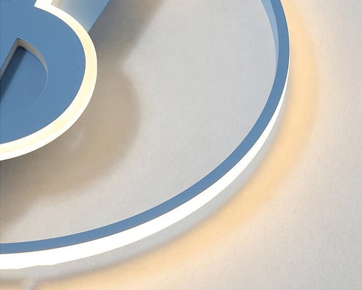 Music Notes LED Ceiling Light
