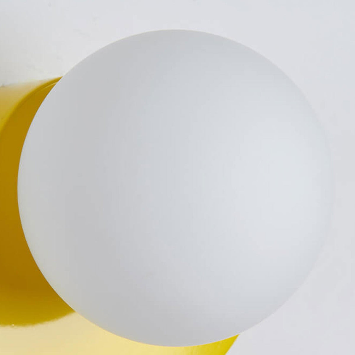 Modern Spherical Glass Wall Sconce