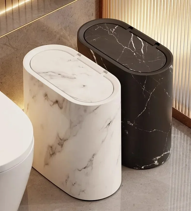 Nordic Marble Waste Bin