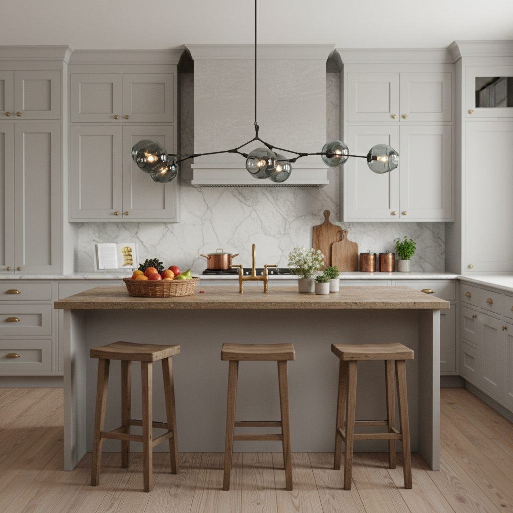 Arlo Branching Bubble Glass Chandelier