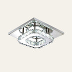 Crystal Flush Ceiling Light