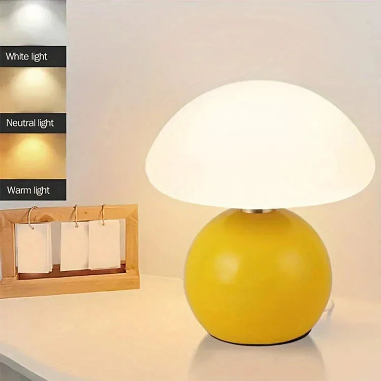 Retro Mushroom LED Table Lamp