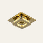 Crystal Flush Ceiling Light