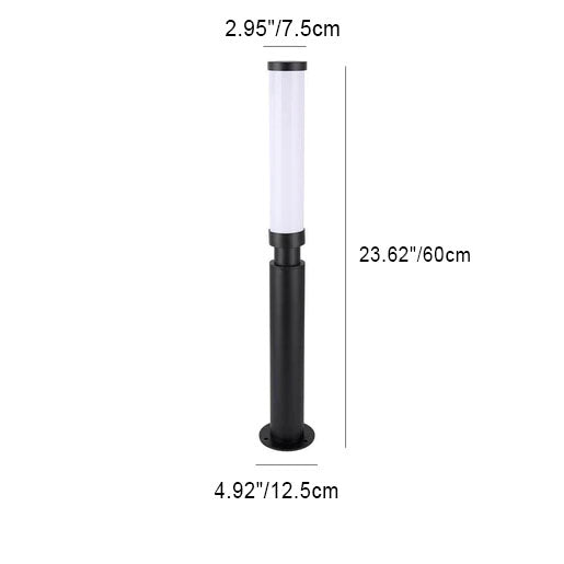 Lipstick LED Outdoor Floor Lamp