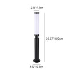 Lipstick LED Outdoor Floor Lamp