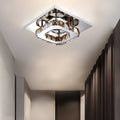 Crystal Flush Ceiling Light