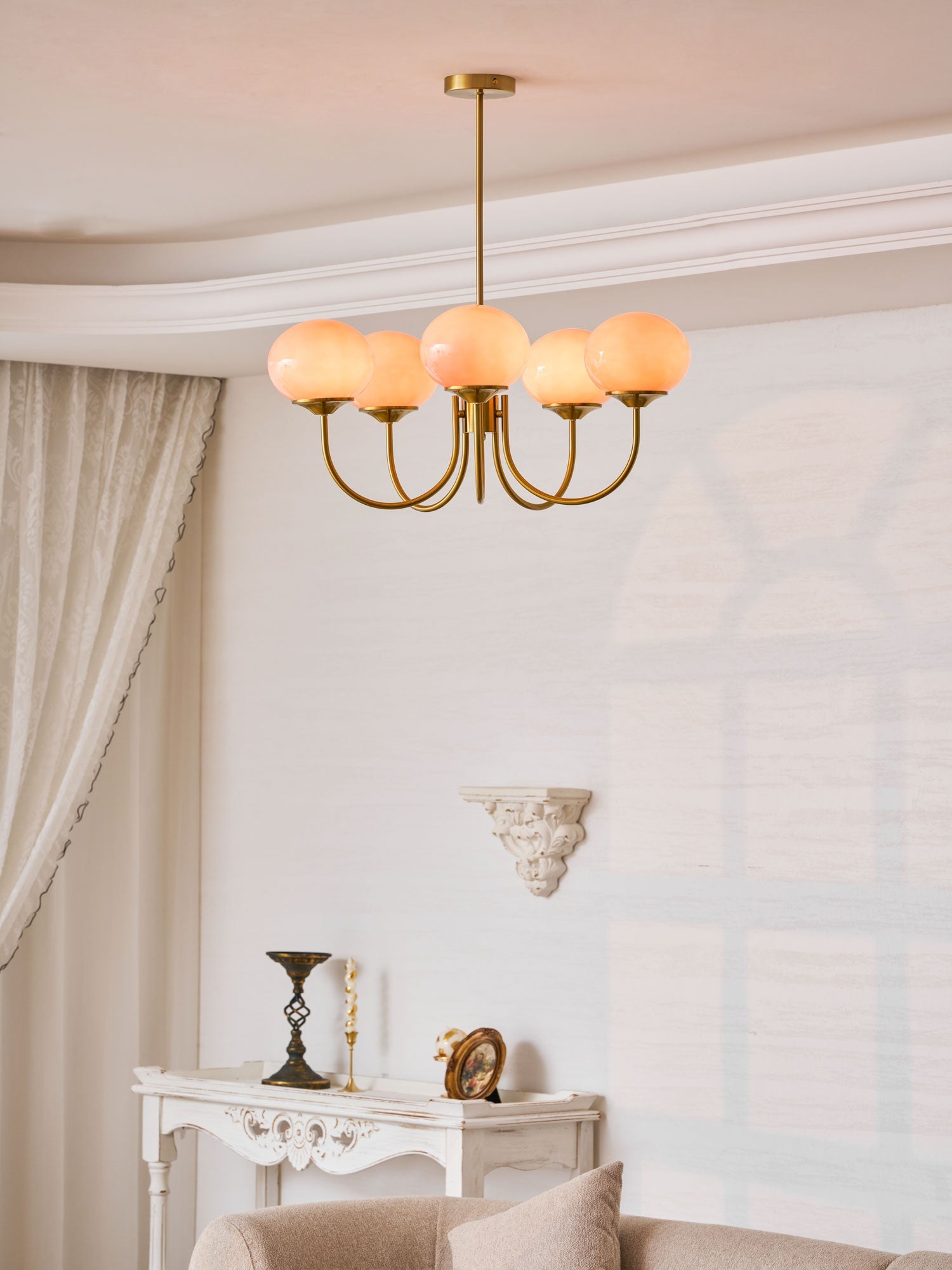 Marshmallow Chandelier