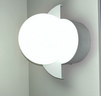 Modern Spherical Glass Wall Sconce