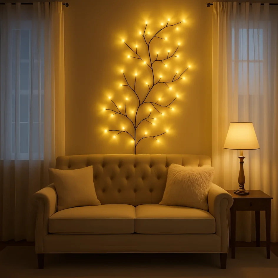 LED Branch Wall Lamp