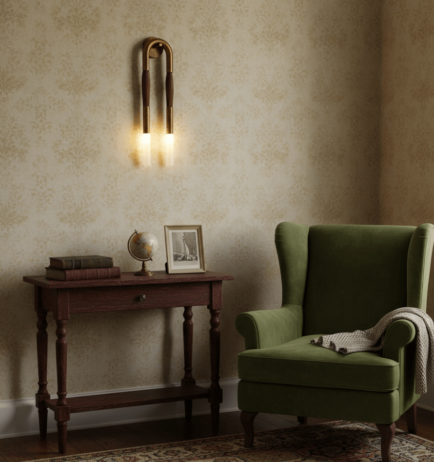 Horsehair Sculptural Wall Light