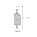 Lantern Glass Wall Sconce
