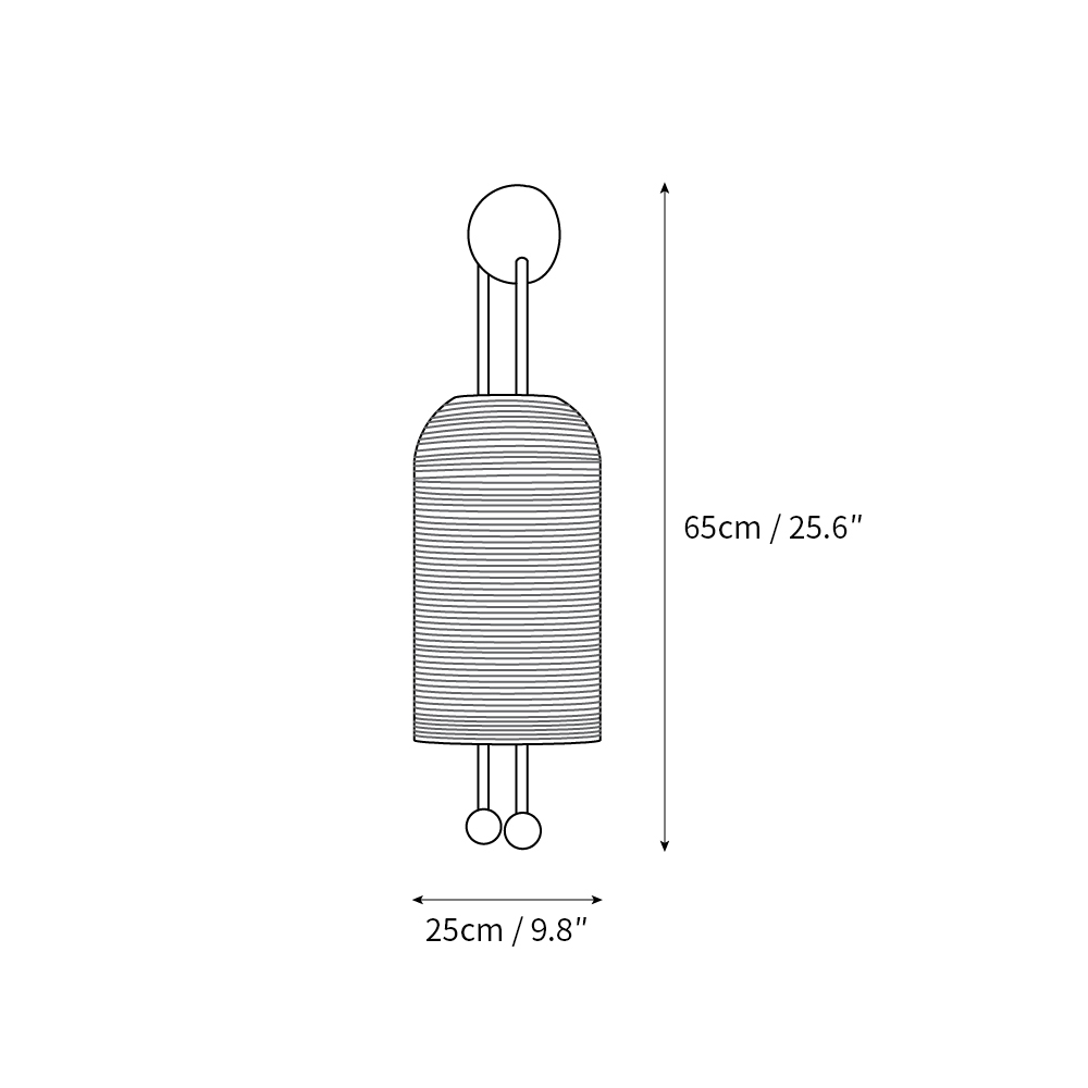 Lantern Glass Wall Sconce