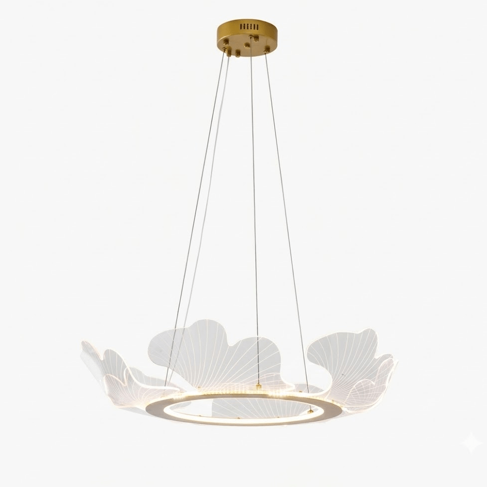 Sea Leaf LED Chandelier