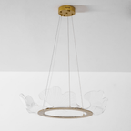 Sea Leaf LED Chandelier