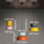 Nordic Macaron LED Pendant Light