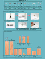 Modern Tiered Bookshelf