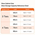 Slim Flip-Door Shoe Cabinet