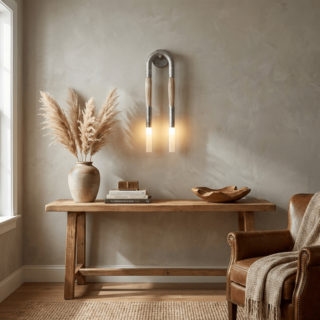Horsehair Sculptural Wall Light