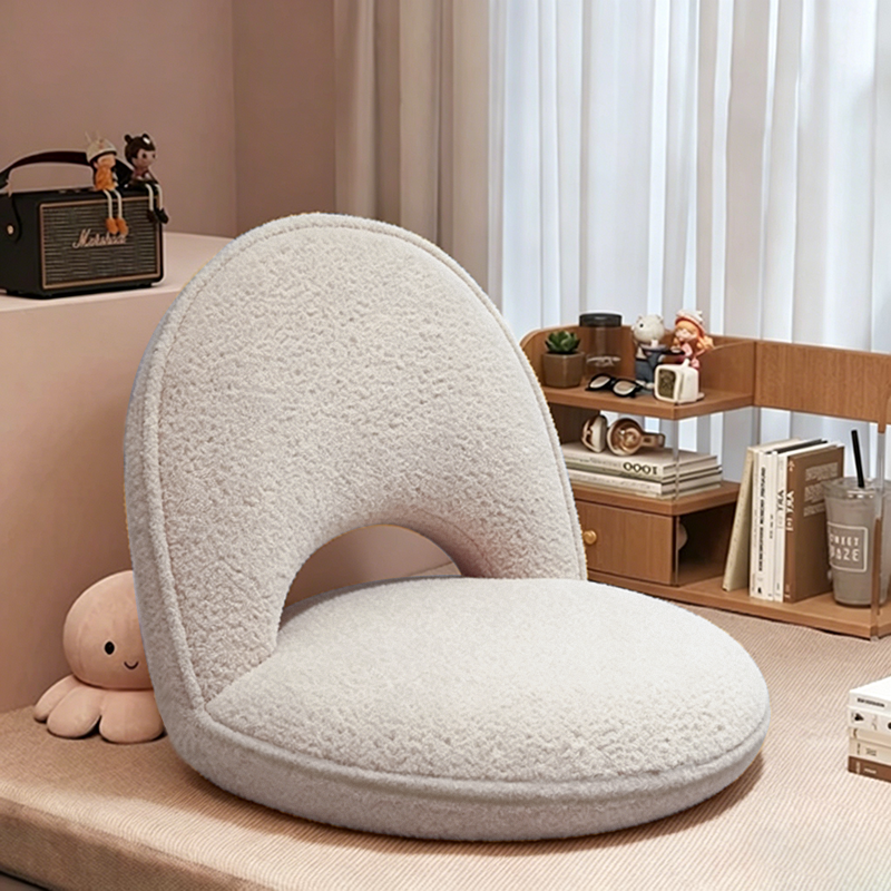 Foldable Corduroy Accent Chair