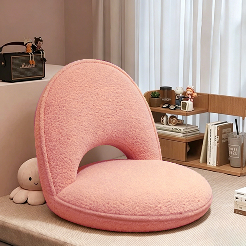 Foldable Corduroy Accent Chair