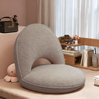 Foldable Corduroy Accent Chair