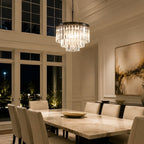 Kira Crystal Drum Chandelier