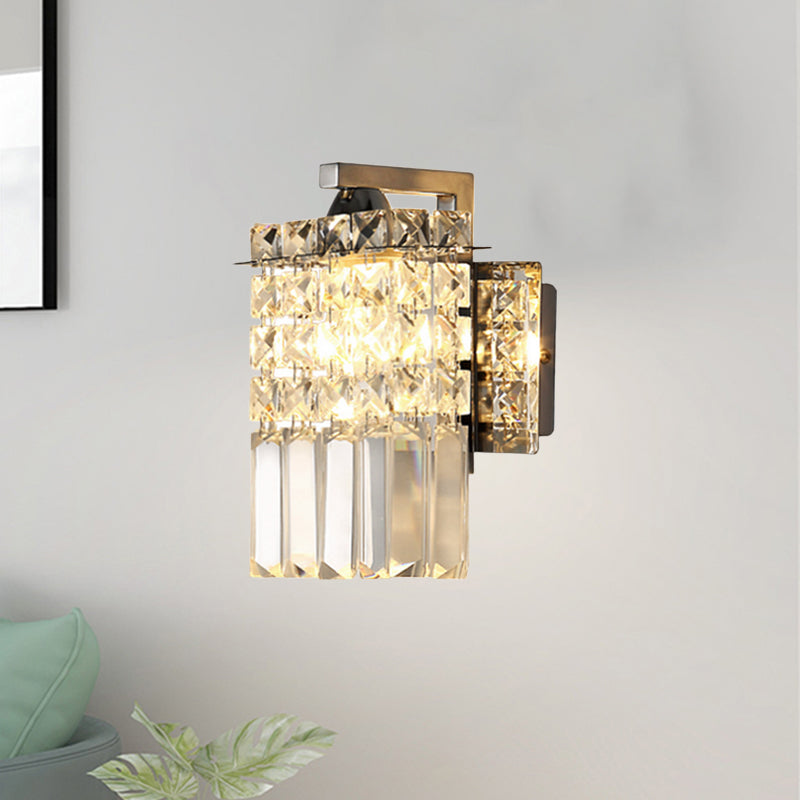 Crystal Block Wall Light
