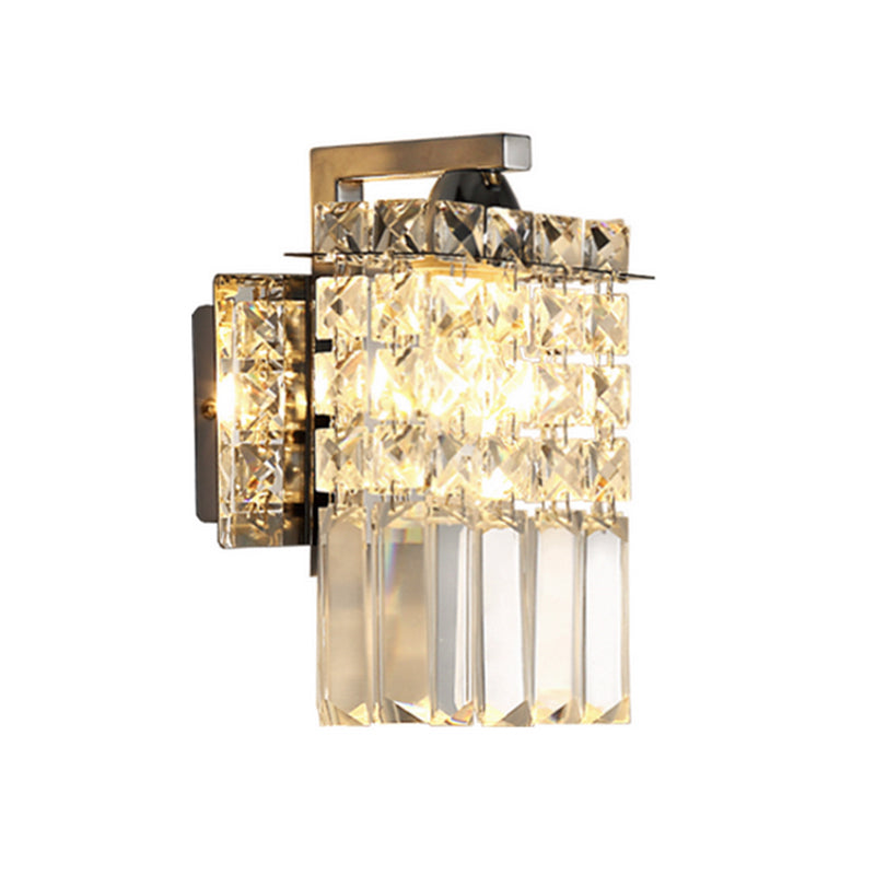 Crystal Block Wall Light
