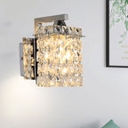 Crystal Block Wall Light